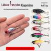 Du Lip Micro Mino Isca Falsa Creek Bait Afundamento Lento Olho Vermelho Romino Luya Makou Equipamento de Pesca de Água Doce