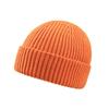 Gorro de punto de hilo de núcleo para hombre y mujer, gorro de frío tipo jersey, gorro de lana cálido, gorro tipo melón al por mayor transfronterizo para hombre y mujer, fábrica