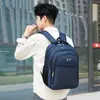 Mochila de Viagem Elegante e Simples para Homens e Mulheres, Leve e Versátil, Durável em Tecido Oxford para Estudantes, Bolsa para Computador Escolar