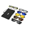 Gafas Deportivas para Exteriores con Lentes Magnéticas Clip-On, Gafas de Sol Polarizadas para Hombres y Mujeres, Gafas de Sol Coloridas de Moda, Monturas para Lentes de Prescripción 2503