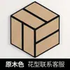 Painéis à prova de som com padrão de madeira transfronteiriços, painéis absorventes de som em grade, painéis de feltro hexagonais, paredes ranhuradas com fundo de padrão de madeira para decoração de escritório