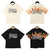 Comercio exterior transfronterizo mayoreo PA marca Tide 23 nueva camiseta holgada con palma de oso decapitado, coco, llama, tiburón, amantes