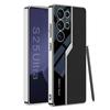Funda para teléfono Samsung S25 Ultra en stock Funda para teléfono S25 Funda para teléfono S25 Plus de cuero liso galvanizado Supercar
