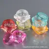 Botella Diamante Muestra 5g Botella de Crema Botella Dispensadora de Maquillaje Set de Viaje Botella de Crema 5ml Caja de Polvos Caja de Yeso