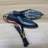 Carro elétrico luz de seta de água corrente luz de carro LED para motocicleta sinal de cavalo correndo luz de ângulo para scooter
