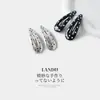 Moda Coreana Dulce y Fresca Plata Cuero Lunares Pinza BB Pasador Simple y Elegante Pinza para Flequillo Nuevo Accesorio para el Cabello