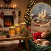 Velas Electrónicas, Luces LED Artificiales de Atmósfera Navideña, Accesorios de Decoración Sin Humo para Cumpleaños y Bodas, Luces de Plástico Recargables