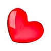 Artesanías de Cristal Regalos de San Valentín Corazones Rojos Coloridos Sala de Estar Recuerdos de Boda Adornos Suministro Transfronterizo Nuevos Productos
