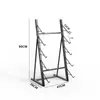 Portaesquís para Snowboard Estante de Pie para Snowboard Soporte de Rack para Monopatín de Tabla Única Estante de Almacenamiento para Doble Tabla Estante de Pared
