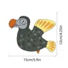 Hmz028-062Pegatinas de Pared de Animales Pájaros de Madera Transfronterizos Decoración del Hogar Sala de Estar Dormitorio Pegatinas de Pared de Señal de Madera