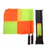 Bandeira de Bandeirinha de Futebol Competição de Atletismo Bandeira de Largada Suprimentos para Árbitro de Futebol Cartões Vermelho Amarelo Conjunto de Cara ou Coroa Bandeira de Bandeirinha