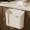 Armário de Parede Porta de Armário Caixa de Lenços Cozinha Filme Plástico Saco de Lixo Suporte de Armazenamento Prateleira Multifuncional Sem Furos