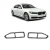 X5 Guerrero Negro Garganta de Cola de Metal Adecuada Garganta de Cola Modificada para Serie 7X3 Serie 5 Decoración Marco Serie 3 BMW Serie Otros