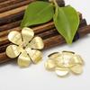 20mm puro cobre flor chapéu diy joias acessórios simples antigo hairpin material de joias