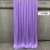Tecido Elástico Dupla Face de Seda de Leite para Casamento Tecido para Teto de Casamento Cortina de Fundo Cortina de Gaze Tela Tecido para Pendurar Decoração