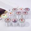Linha de Pesca Círculo Pequeno DIY Feito à Mão Material para Miçangas Linha de Pesca Não Elástica Linha para Anel de Enrolamento Linha de Miçangas Transparente de Cristal