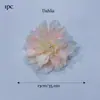 Cabezas de flores de crisantemo artificiales y accesorios al por mayor, decoraciones florales de tela de seda para bodas de 13 cm, cabezas de flores de dalia
