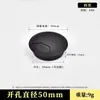 Cajas redondas de plástico ABS para gestión de cables, disponibles en varios tamaños, para muebles, gabinetes, escritorios de computadora, superficies de escritorio y orificios para gestión de cables en escritorios de oficina - al por mayor