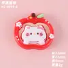 Placa Criativa de Gatinho Fofo Desenho Animado Materiais de Acessórios DIY Feitos à Mão para Presilhas de Cabelo, Cola de Creme e Pequenas Peças de Resina