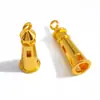 Accesorios para Joyería de Aleación Retro DIY Colgante de Faro Estéreo Multicolor Venta Caliente Transfronteriza Colgante para Collar Pulsera Pendientes