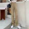 Calça jeans branca wide leg feminina cintura alta formato pera levemente solta plus size calça reta tipo mop