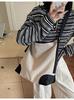 Bolso de Tendencia de Moda Nicho Versión Coreana Verano 2025 Transfronterizo Gran Capacidad Estilo Casual Lazy Tote de Hombro Único Bolso Grande