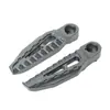 Adecuado para accesorios de modificación de pedal trasero Haojue AFR125 motocicleta UCR/USR125 reposapiés pedal de asiento trasero