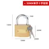 Cerradura de un solo candado Hongqiao al por mayor Cerradura para gabinete con llave cruzada Cerradura eléctrica Cerradura para caja de medidor doméstico Ferretería de cerradura