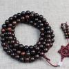 Venta al por mayor de fábrica Pulsera de palo de rosa rojo Pulsera de cuentas de Buda Rosario de palo de rosa antiguo Suministro de puesto