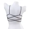 Transpirable de Seda de Hielo sin Marcas, Verano Delgado, Cruzado, Espalda Hermosa, Envoltorio para Pecho sin Aro de Acero, Camiseta de Tirantes para Espalda Hermosa, Ropa Interior