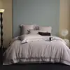 Atacado transfronteiriço 60 algodão de fibra longa conjunto de quatro peças de algodão novo produto lençóis de cama capa de edredom luxo leve roupa de cama primavera e verão
