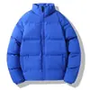 Chaqueta de algodón de invierno transfronteriza para hombre, estilo Hong Kong, cuello alto, abrigo de algodón grueso, corte holgado, estilo coreano, moderno, minimalista, chaqueta acolchada inspirada en la juventud