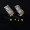Super cinco apantallamiento Conector de Cristal 8p8c cable de red apantallamiento Conector de Cristal cinco apantallamiento Conector de Cristal RJ45