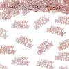 100 Piezas Confeti Feliz Cumpleaños Mesa Brillantina Decoración Fiesta de Cumpleaños Arreglo de Mesa Multicolor Transfronterizo