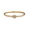 Pulsera de moda transfronteriza pulsera de joyería para mujer pulsera acero inoxidable con taladro hueco hebilla de acero titanio joyería simple coreana