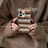 Funda Adecuada para Teléfono Móvil Opporeno15 con Diseño Artístico de Dibujos Animados, Opporeno15Pro con Rayas de Color Contrastante y Estrellas