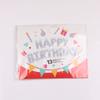 Conjunto de Balões de Filme de Alumínio 16 polegadas Feliz Aniversário Cor Gradiente Macaron Decoração de Aniversário Atmosfera Festa de Aniversário