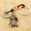 Chaveiro de Moeda dos Cinco Imperadores de Cobre Puro Pingente de Latão Pingente Moeda de Cobre Ping An Joia de Viagem para Carro Suporte Decorativo Ao Vivo
