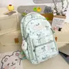 Nova Mochila Escolar para Meninas, Estilo Campus, Mochila de Grande Capacidade Estilo Japonês para Alunos do Ensino Fundamental II e Médio, Versão Coreana, Mochila Versátil Color-Blocking
