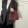Bolsa Feminina 2026 Primavera Nova Moda Simples Estilo Coreano Nicho Tendência Casual Design de Nicho Bolsa para Mulheres