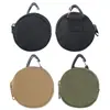 Bolsa Deportiva Redonda con Cremallera Transfronteriza para Auriculares, Bolsa Colgante de Tela Oxford, Bolsita Triangular para Llaves, Bolsa de Almacenamiento para Monedas Sueltas, Comercio Exterior