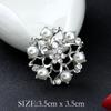 Moda coreana cristal strass personalidade all-match pérola grinalda pequeno broche corsage pin senhoras toalha de seda fivela frete grátis