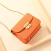 Bolso Pequeño para Mujer, Nuevo Estilo Versión Coreana, Bolso Sencillo Versátil con Cadena de Cierre, Bolso Cuadrado Pequeño, Bolso Bandolera de Un Hombro