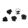 Broche Trasero de Batalla de Hechizos de Dibujos Animados Anime Versión Q Cinco Wu Wu Palo de Golpear Youren Insignia de Metal Accesorios Pin Decoraciones