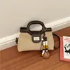 Bolso de Mano de Moda de Gama Alta para Mujer 2026 Nuevo Pequeño de Nicho Versátil Bolso de Hombro Bolso Cruzado Bolso Cuadrado Pequeño para Viajes
