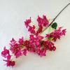 Mei He Long Solo Flor Artificial Larga Rosa de 3 Esquinas Hogar Sala de Estar Piso Ramas de Flor de Ciruelo Ambiente Festivo Flor Falsa Decorativa