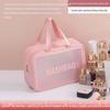 Bolsa Cosmética Impermeável Transparente de PVC Grande Capacidade Viagem Bolsa de Higiene Fosca Bolsa de Armazenamento de Cosméticos Armazenamento para Viagem