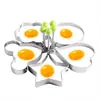 Herramienta Molde para Freír Huevos de Acero Inoxidable, Molde de Huevo DIY, Freidora de Huevos, Molde con Forma de Corazón, Moldeador con Forma de Corazón, Molde para Tortitas