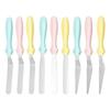 Venta al por mayor de fábrica espátula de crema de tres piezas cuchillo raspador para desmoldar pasteles traje de espátula de acero inoxidable herramientas para hornear