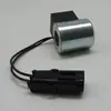 Bobina de válvula solenoide Yuchai 12v 24v piezas de excavadora maquinaria de excavadora fabricantes de origen al por mayor en stock